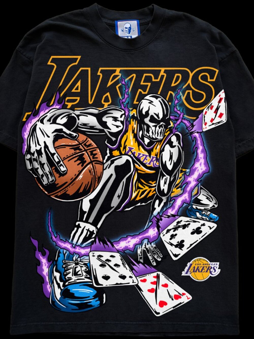 Warren Lotas Los Angeles Lakers Crossover T-Shirt Black L NWT